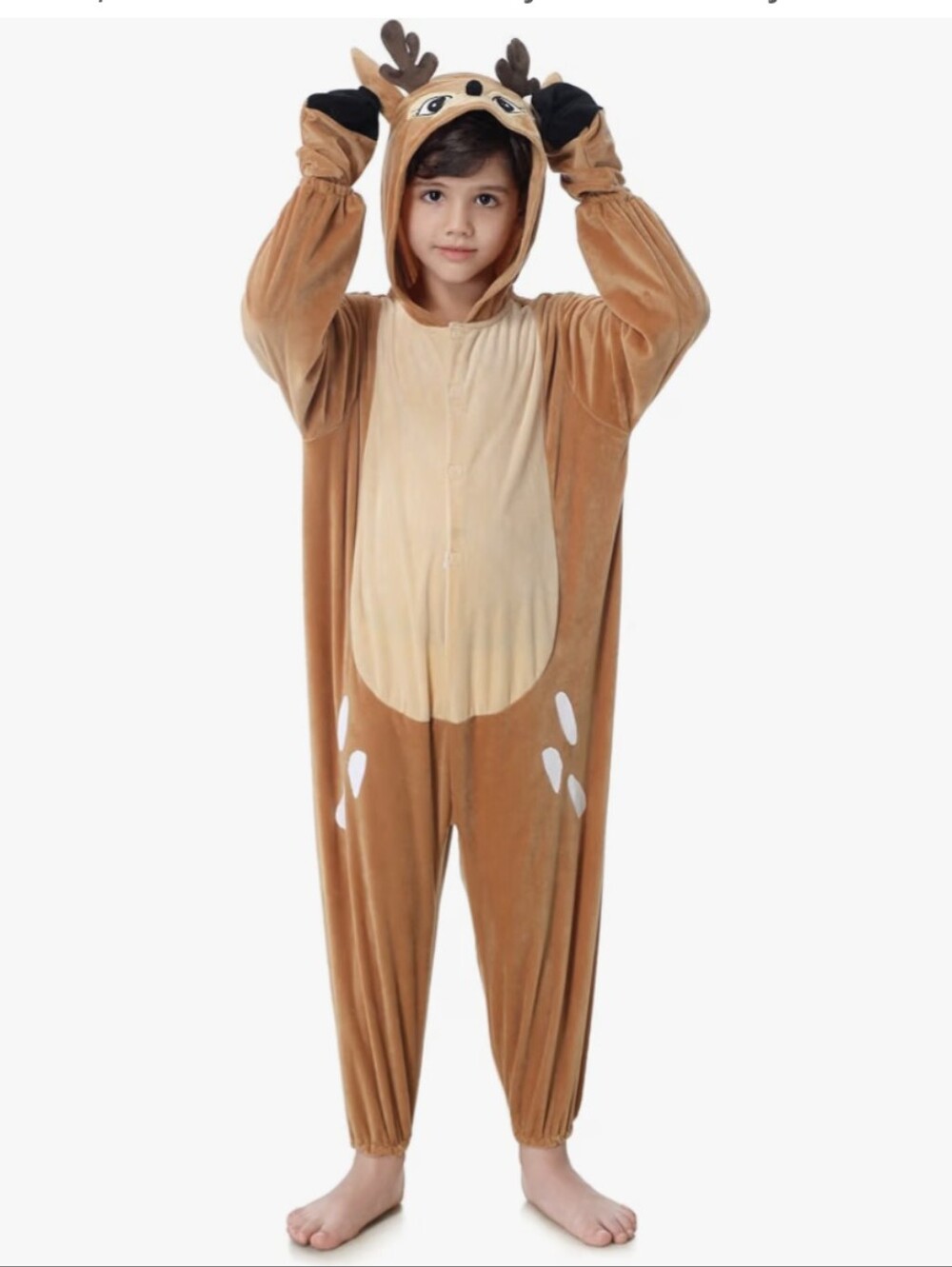 MAXTOONRAIN | plush reindeer onesie/costume